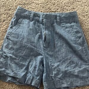 GAP Blue Flat Front Shorts Casual Style